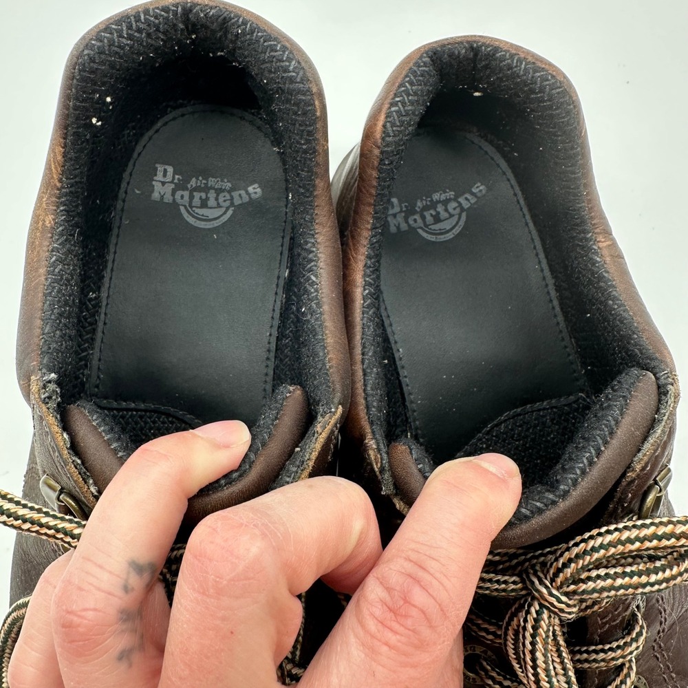 Vintage Dr. Martens Doc 10940 Size M8 / W9 in Grizzly Chunky Brown Leather Y2K - Picture 9 of 11